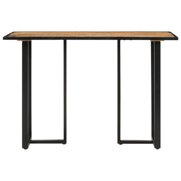 Borough Wharf Cayson Solid Wood Dining Table Wayfair.co.uk